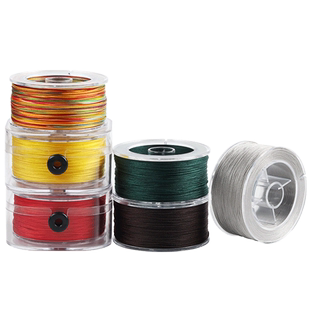 台湾3股线手工编织线绳diy手链项链红绳金三鱼股线进口极细彩线