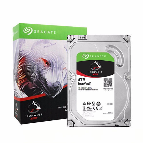 Seagate/ ST4000VN006 4tb酷狼网络存储NAS企业级机械硬盘4t