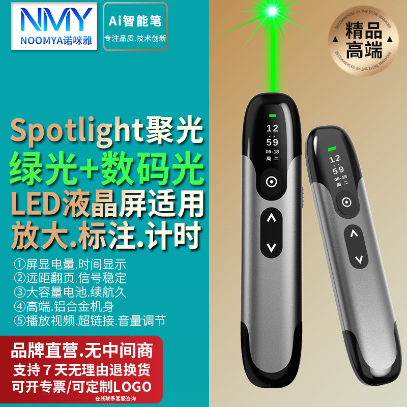 数字激光点大翻页笔led液晶屏用图片