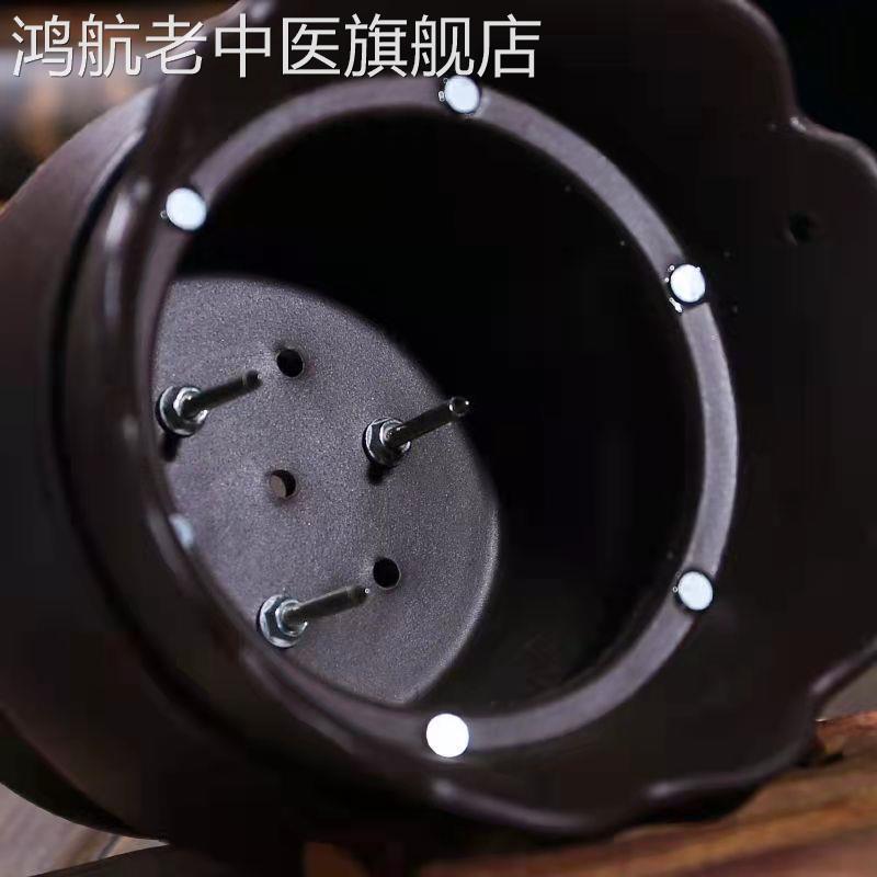 紫砂磁石火龙罐陶瓷艾灸