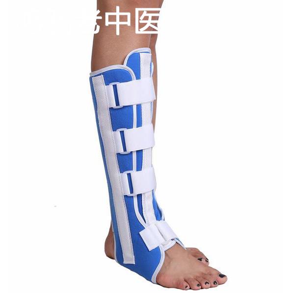 胫腓超踝支具踝骨固定带胫腓骨护具夹板小腿保护套带钢板骨折扭伤