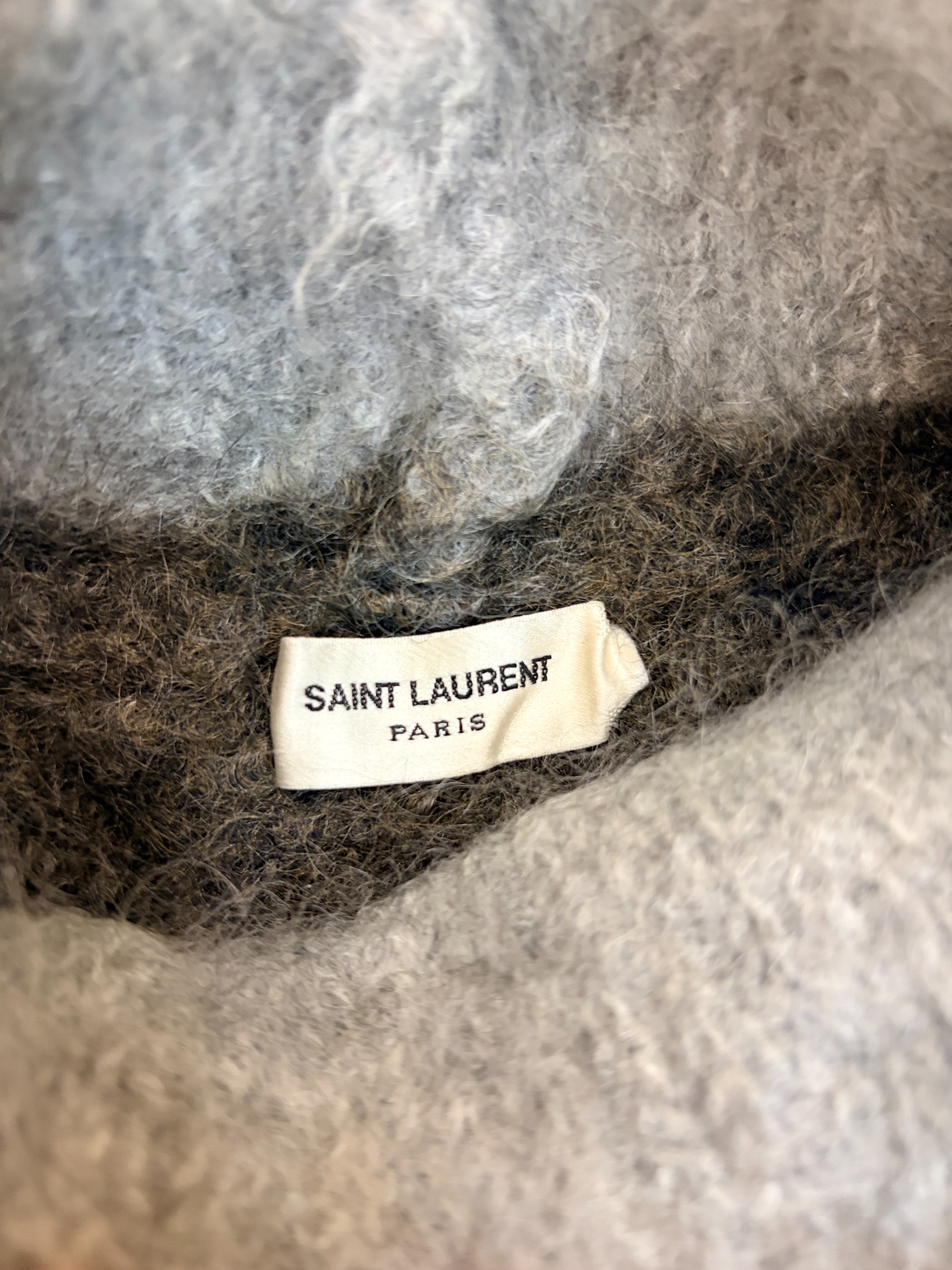 Saint Laurent SLP 17FW High Neck Sweater — detail