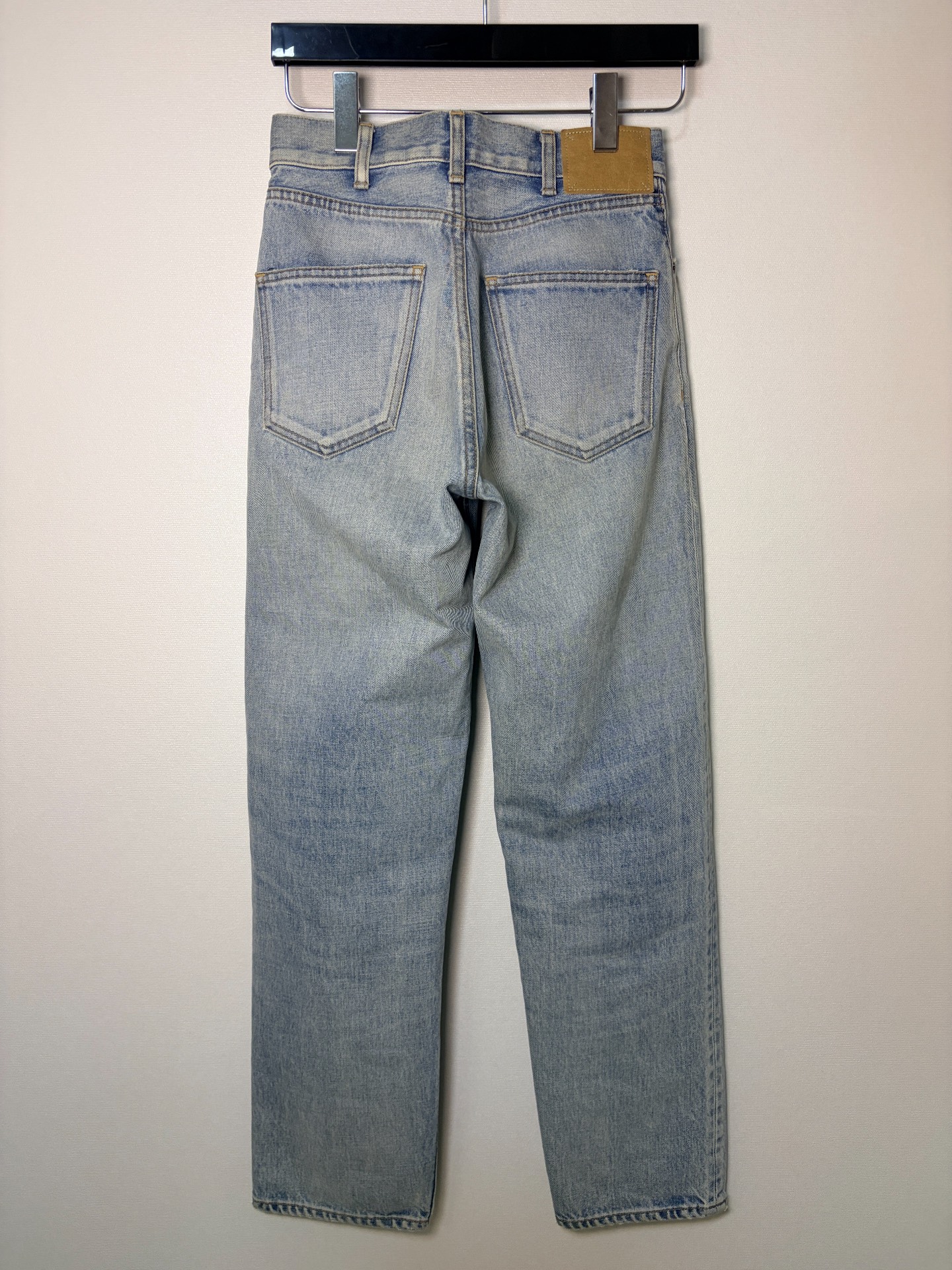 Celine 21ss Margaret Light Blue Jeans — front