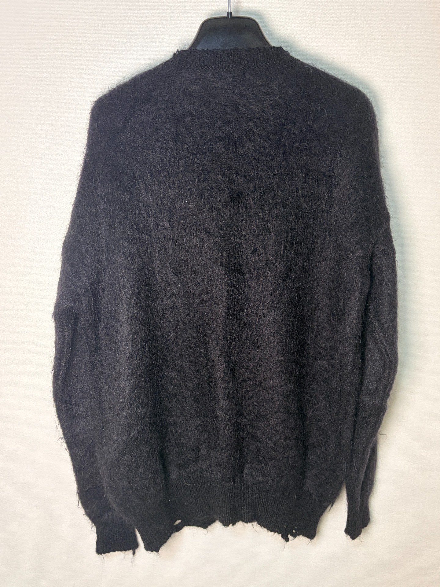 Saint Laurent Playboy Oversized Wool Mohair Sweater — front