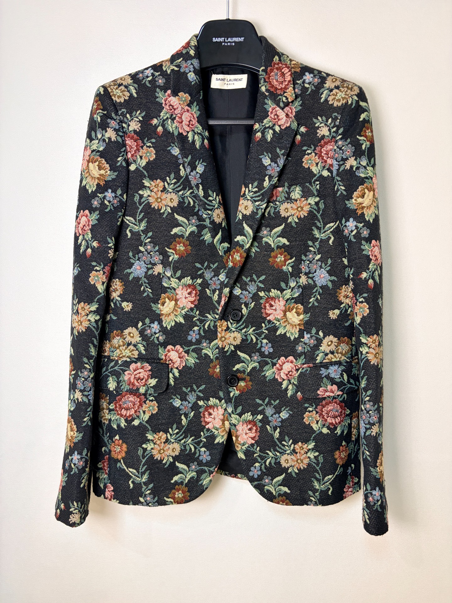Saint Laurent SLP 15SS Floral Blazer