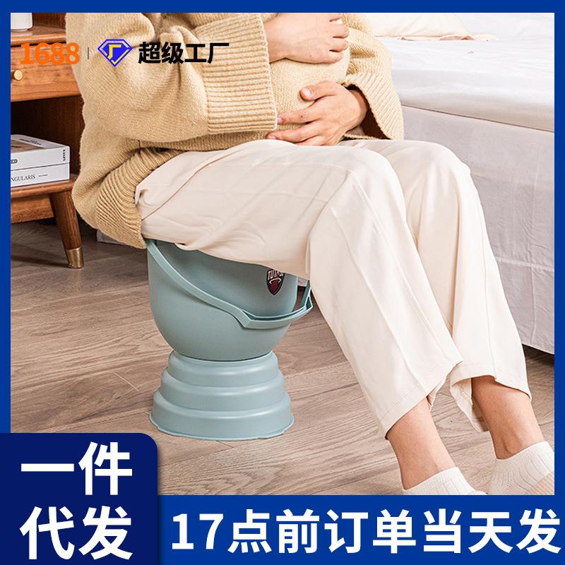 受重400斤加大成人老人痰盂坐便器便盆老式尿桶马桶尿壶便桶痰盂