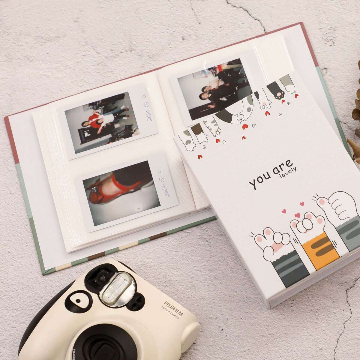 富士拍立得相册5寸宽幅wide300相册一次成像立拍得instax210相册