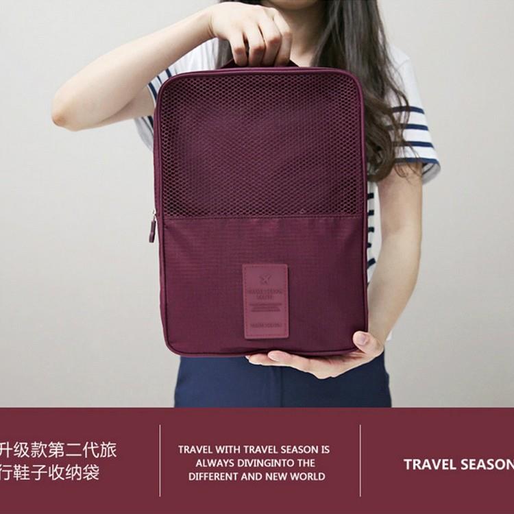 钉鞋收纳袋韩国旅行防水鞋袋鞋盒旅游防尘便携鞋子整理袋杂物袋包图片