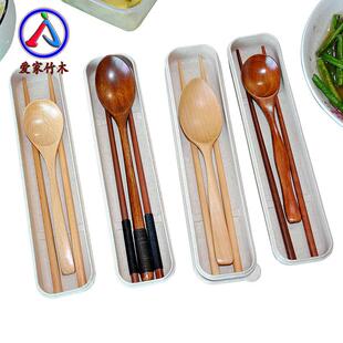 1/筷子盒餐具吸管勺子收纳盒布袋便携式单独快子空盒子加长儿童学