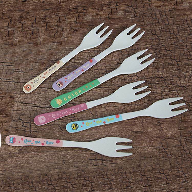 竹纤维餐具儿童宝宝叉勺套装幼儿园辅食勺子婴儿叉子礼品厂家直销,餐饮具,西餐餐具套装,淘宝优惠券,粉丝福利购,淘宝优惠卷