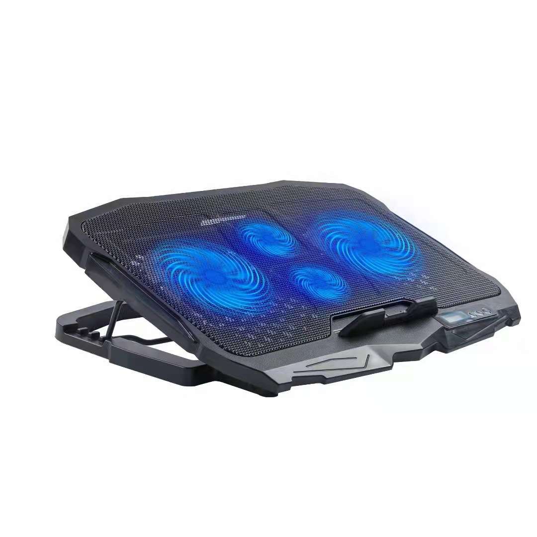 笔记本手提电脑散热器 升降折叠支架散热底座风扇14 15.6寸