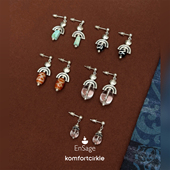 APT702 红纹风弧护符 清光小门 ENSAGE 灵视之眼 清晶灯笼耳环