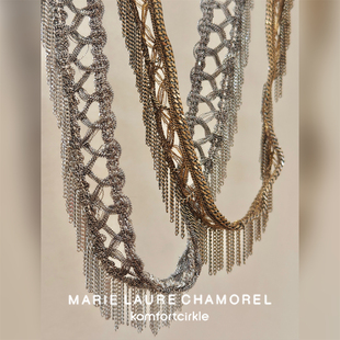 自留推荐 MARIE LAURE CHAMOREL 金属两用多佩戴法手链项链choker