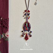 AYALA 以色列小众设计手工制作毛衣链 HH48项链 BAR 新年定制系列