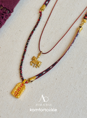 AYALA BAR 新年定制系列 HH4项链 以色列小众设计手工制作毛衣链