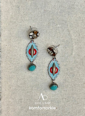 AYALA BAR W1025耳环 Flashback Mode Earrings 手工制作耳饰