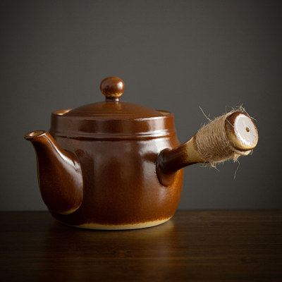 新款围炉煮茶茶壶可明火陶瓷网红烤茶煮中式茶壶茶杯套装炭火壶