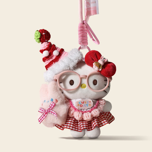 正版hellokitty毛绒公仔玩偶挂件
