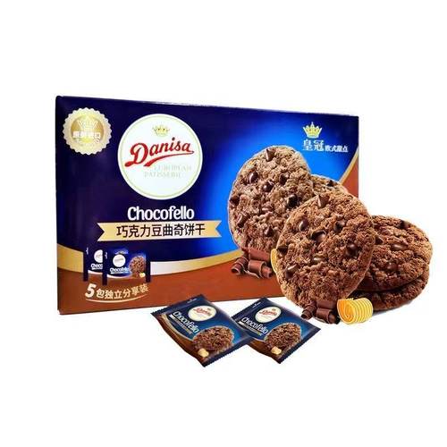 皇冠黄油可可抱抱曲奇饼干