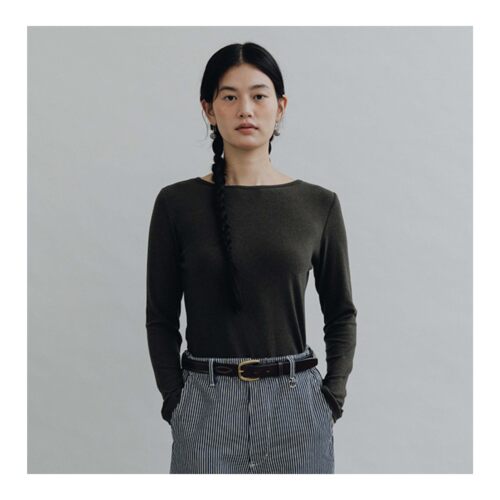 若若韩代正品直邮urbanic30秋冬舒适圆领长袖T恤内搭打底百搭女
