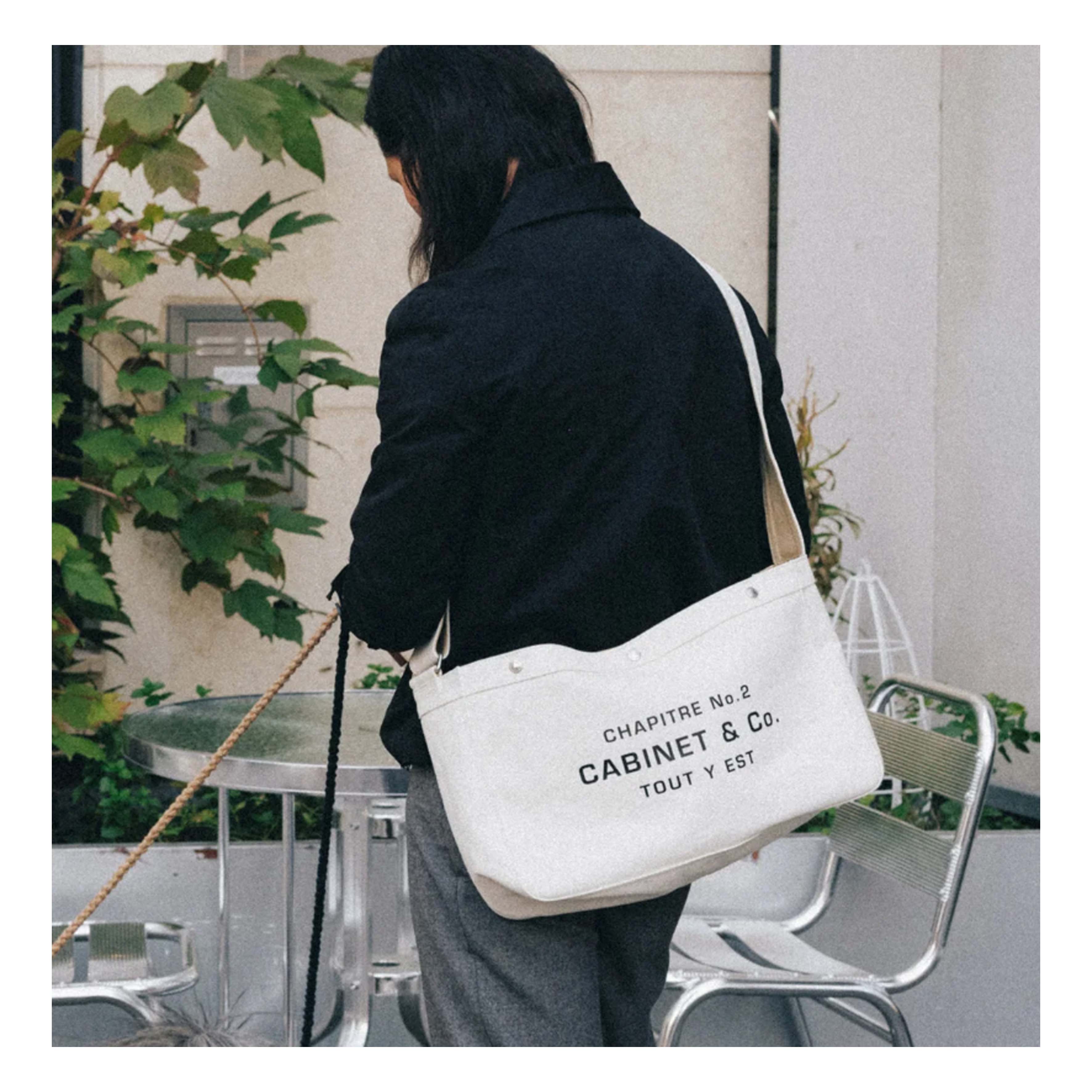 若若韩代正品直邮toutyest大号手提袋布包斜挎包单肩托特慵懒风