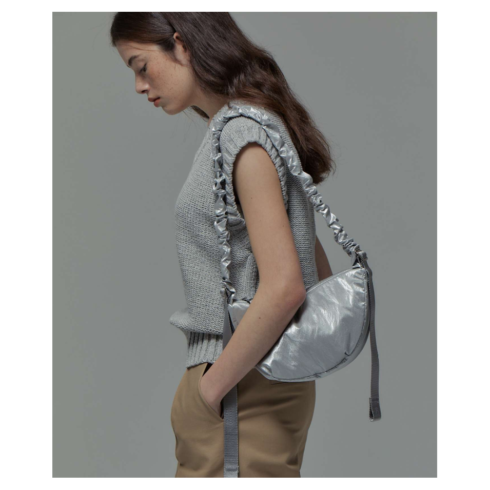 【有购买凭证】若若韩国正品代购josephandstacey月牙单肩斜跨包