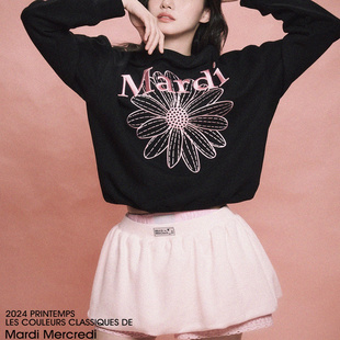 若若韩代mardi卫衣 限时折扣6-7折印花款刺绣款金高银同款24款