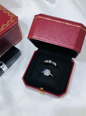 仿真钻戒结婚对戒男女活口可调节求婚纱拍照假戒指婚礼用道具cdr