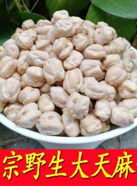 天麻子云南天麻子500g克天麻豆大天麻籽天麻豆长寿豆鹰嘴豆 包邮