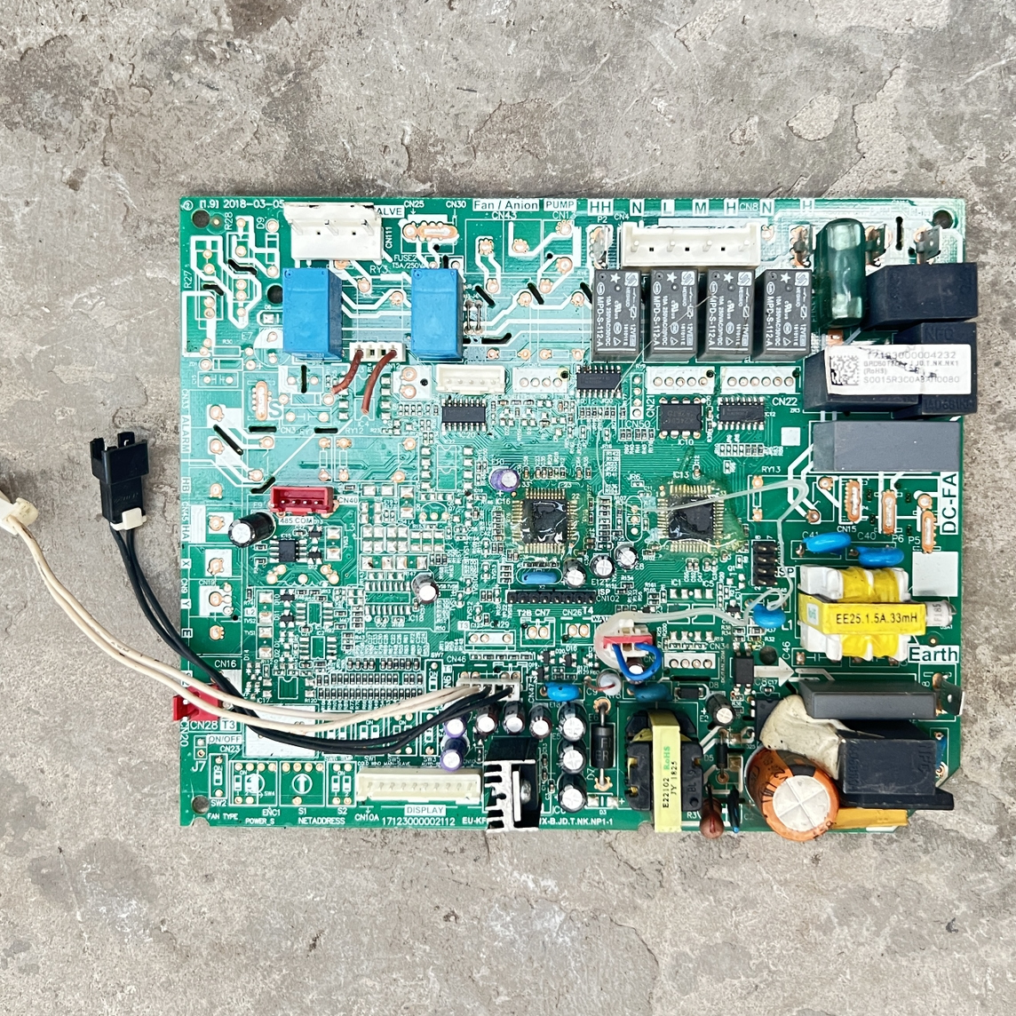 美的轻商风管机主控板组件 GRD50T2/X-J 17123000004232