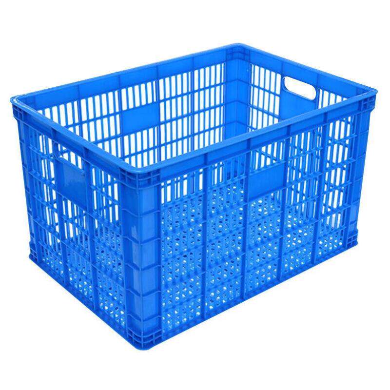 塑料周转箱加厚水果蔬菜收纳篮快递物流中转运输镂空工业杂物