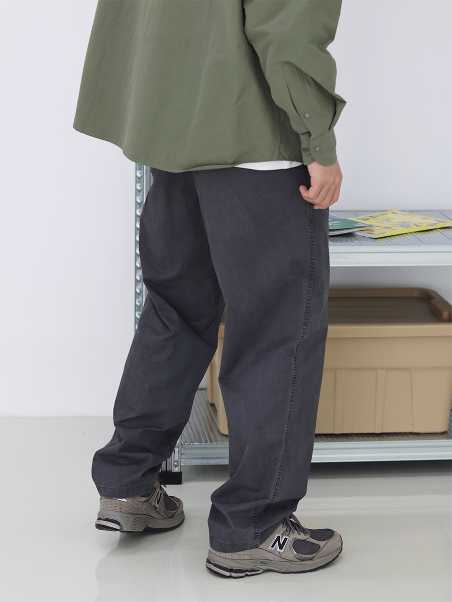 日系复古宽松百搭通勤腰带工装裤