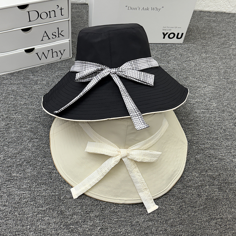 网红双面渔夫帽女夏季韩版遮脸