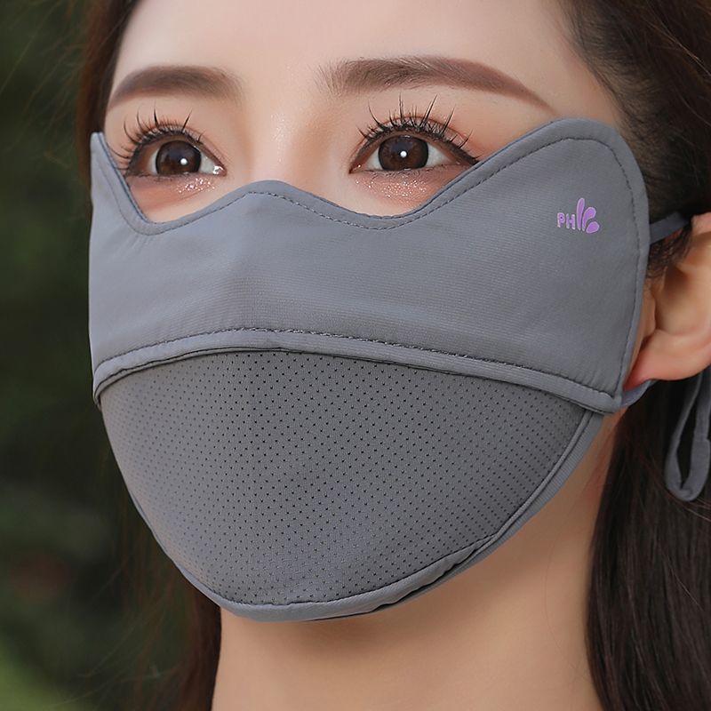 眼角女士遮阳防晒口罩防紫外线