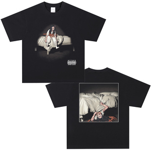 CLFC Billie Eilish碧梨NEZUKO KAMADO vintage古着暗黑长袖短袖T