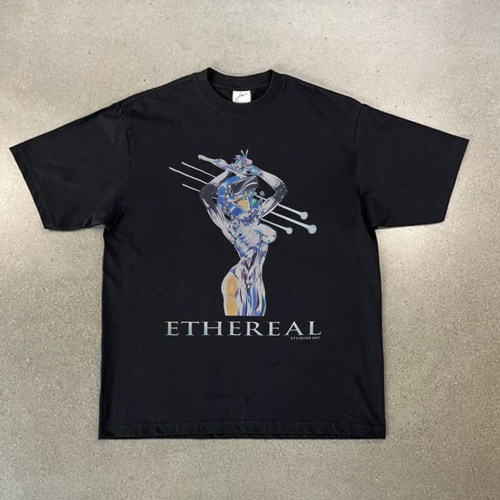 CLFC动漫周边Ghost In The Shell攻壳机动队Vintage复古长短袖T恤
