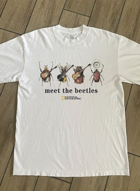 CLFC 国家地理联名甲壳虫meet the beetles遇见瓢虫长袖短袖摇滚T