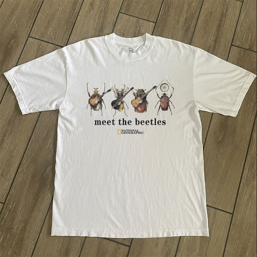 CLFC 国家地理联名甲壳虫meet the beetles遇见瓢虫长袖短袖摇滚T