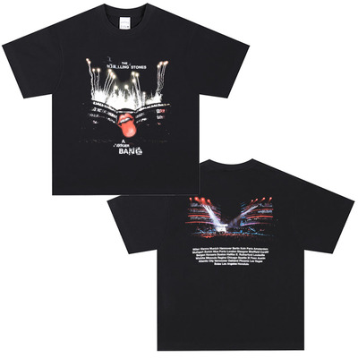 CLFC THE ROLLING STONES A BIGGER BANG 2006 TEE SHIRT双面短袖