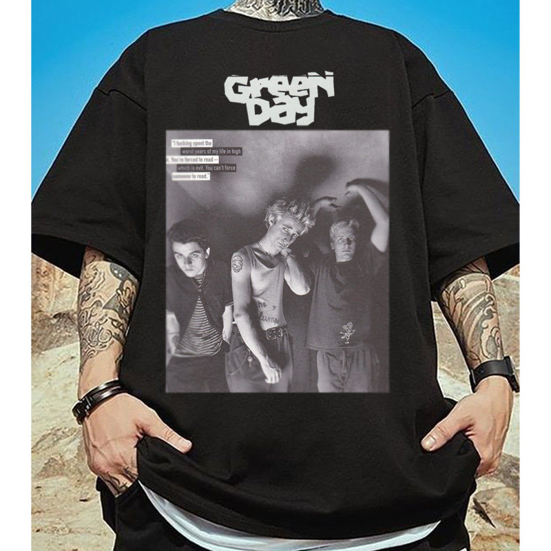 CLFC Green Day绿日乐队朋克PUNK摇滚T恤纯棉TEE短袖长袖重磅男女