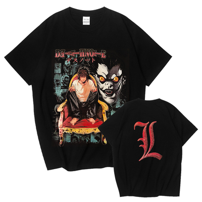 短袖同款长袖T死亡笔记T双面直喷
