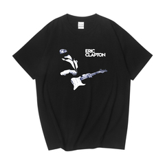 百大摇滚艺术家吉他大师周边Eric Patrick Clapton埃里克T恤男女