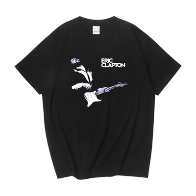 百大摇滚艺术家吉他大师周边Eric Patrick Clapton埃里克T恤男女
