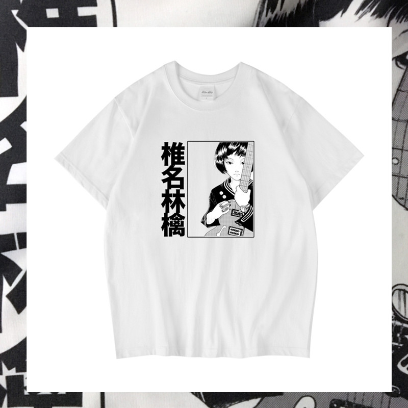 CLFC 椎名林檎Shiina Ringo东京事变幸福论水手服少女漫画宽松T恤