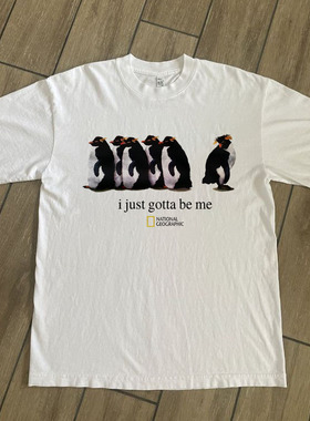 CLFC 美式休闲i just gotta be me做我自己小众百搭透气长短袖T恤