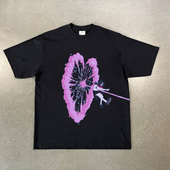 短袖 CLFC美式 love shot爱之箭漫画手绘纯棉复古做旧长袖 the