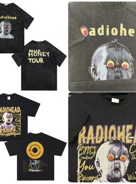 CLFC Radiohead album Pablo Honey TEE复古电台司令小孩VTG短袖T