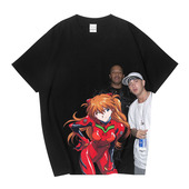 Dr. 高街潮牌复古短袖 Dre CLFC Eminem阿姆 EVA明日香美式 长袖 T恤