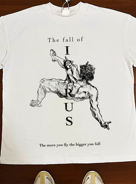 CLFC THE FALL OF ICARUS伊卡洛斯的坠落T shrit长袖短袖T恤潮T