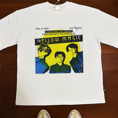 CLFC YMO黄色魔术交响团Yellow Magic Orchestra Kraftwerk长短袖